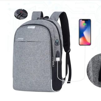 Mochila con USB con Cerradura Modelo FOJ034