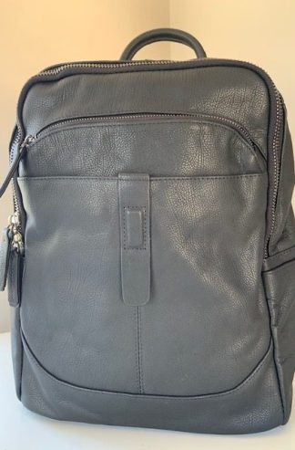 Mochila Unisex Grande de Cuero Alta Calidad para Notebook - Modelo 9197