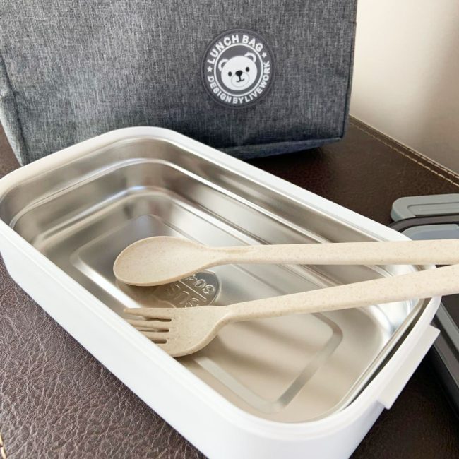 Lonchera Bento Acero Inoxidable