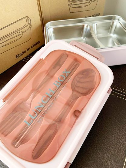Lonchera Bento Acero Inoxidable Niños - Imagen 4