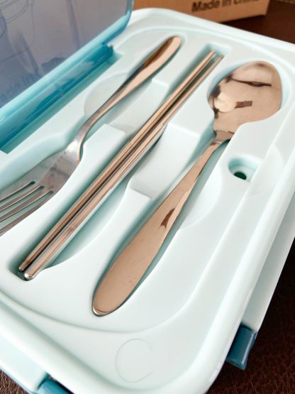 Lonchera Bento Acero Inoxidable Niños - Imagen 6