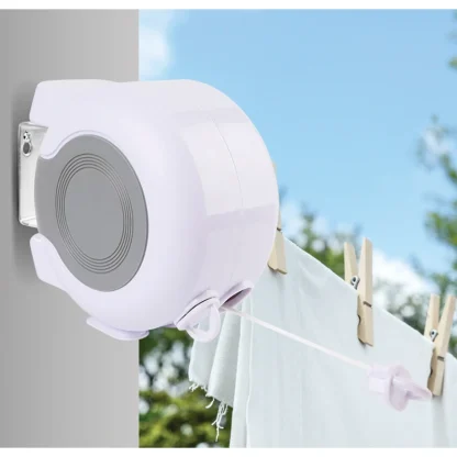 Colgador de Ropa Retráctil para Secado de Ropa